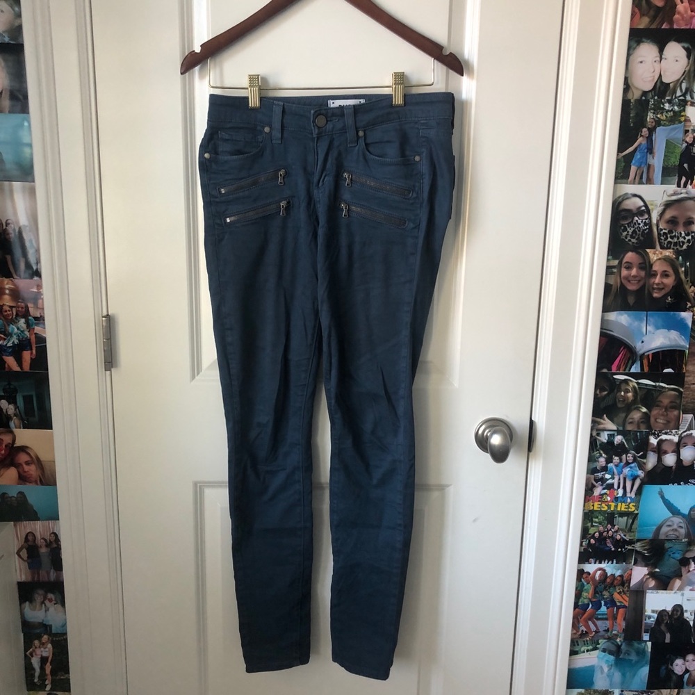 PAIGE Zipper Accent Pant